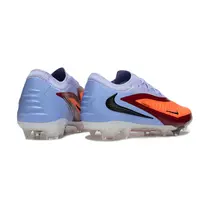 Chuteira Infantil Campo Nike Phantom GX 6 Elite FG Azul e Laranja - imagem 5