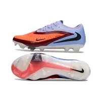 Chuteira Infantil Campo Nike Phantom GX 6 Elite FG Azul e Laranja - imagem 6
