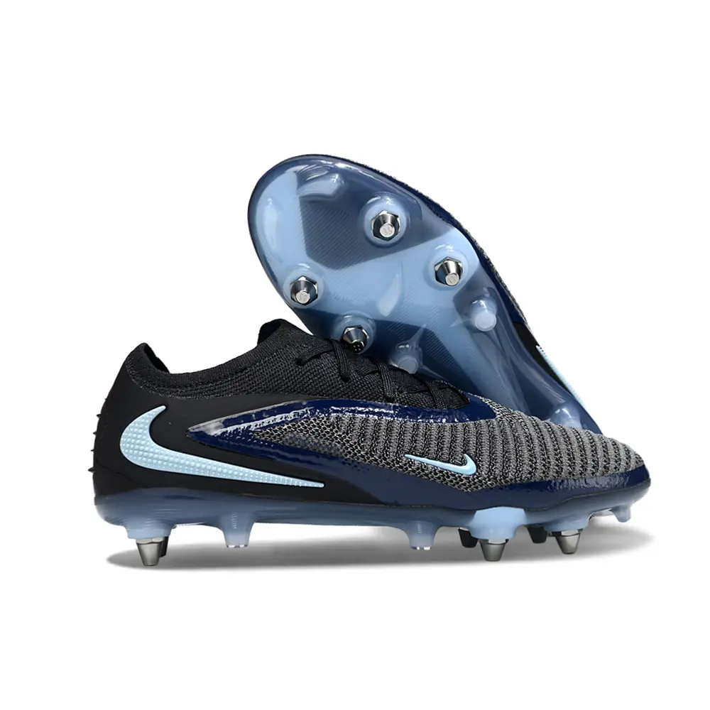 Chuteira Campo Nike Phantom GX 6 Elite - Preto e Azul