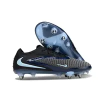 Chuteira Campo Nike Phantom GX 6 Elite - Preto e Azul - imagem 6
