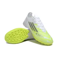 Chuteira Society Adidas F50 TF Branco e Verde | Farda de Boleiro - imagem 4