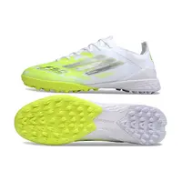 Chuteira Society Adidas F50 TF Branco e Verde | Farda de Boleiro - imagem 7