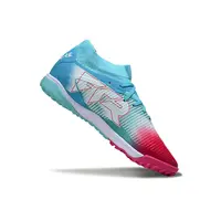 Chuteira Society Puma Future 8 TF Azul e Vermelho - imagem 2