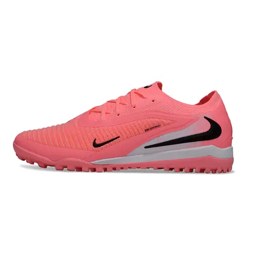 Chuteira Society Nike Phantom GX 6 Elite TF Rosa e Preto