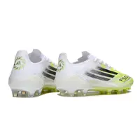 Chuteira Adidas F50 FG Branco e Verde 