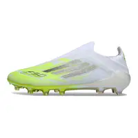 Chuteira Campo Adidas F50 LL FG Branco e Verde - Born For Goals Pack - imagem 1