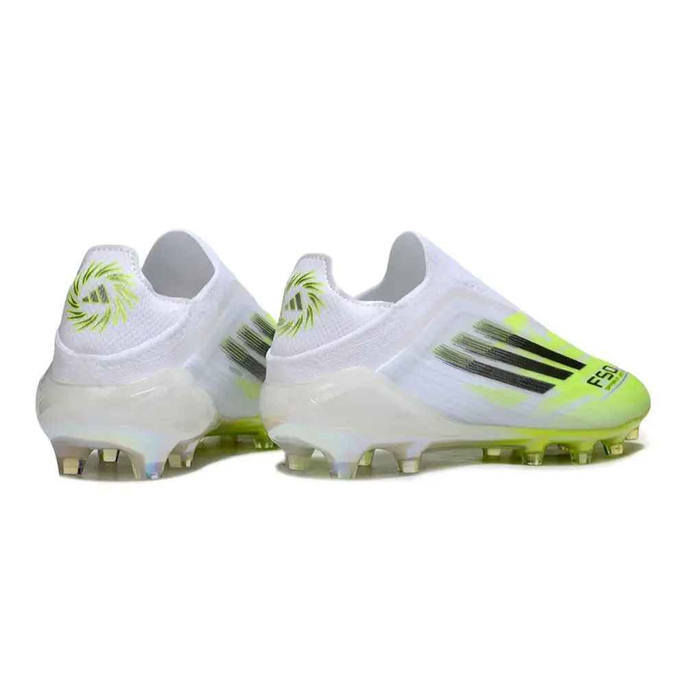 Chuteira Campo Adidas F50 LL FG Branco e Verde - Born For Goals Pack