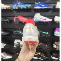 Chuteira Society Mizuno Morelia Neo Beta TF Branca e Vermelha - imagem 4