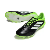 Chuteira Campo Adidas Copa Pure III Elite FG | Preta, Verde e Branca - imagem 4
