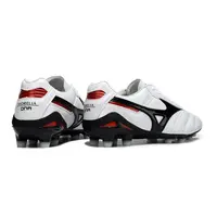 Chuteira Campo Mizuno Morelia DNA FG | Branca, Preta e Vermelha - imagem 3