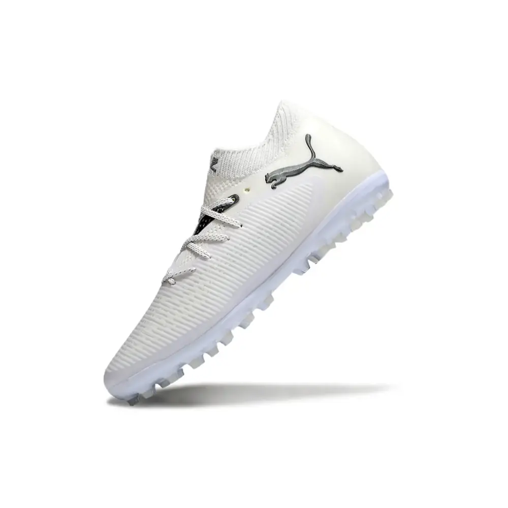 Chuteira Society Puma Future 8 MG Branca | Inovação e Conforto