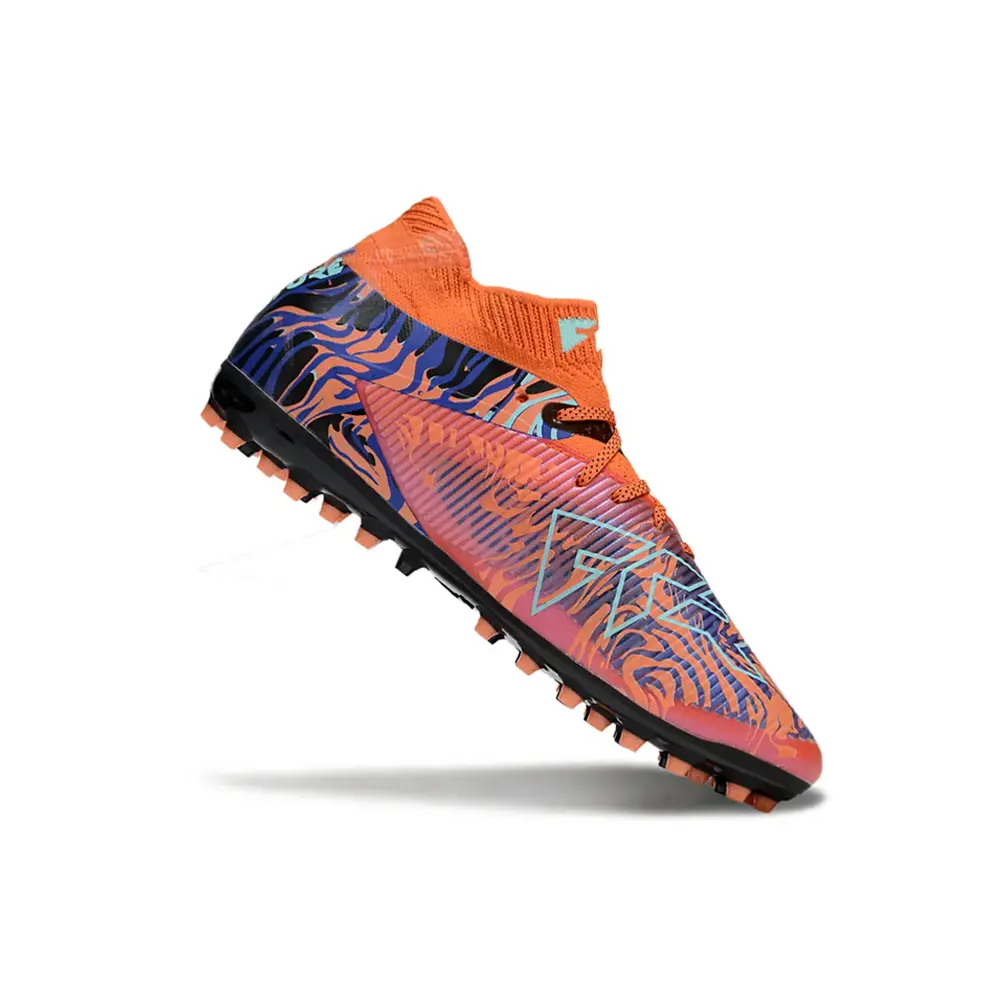 Chuteira Society Puma Future 8 MG Laranja | Conforto e Agilidade
