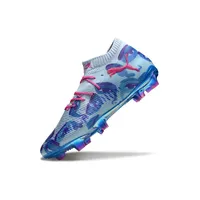 Chuteira Campo Puma Future 8 FG Azul e Rosa KidSuper - imagem 4