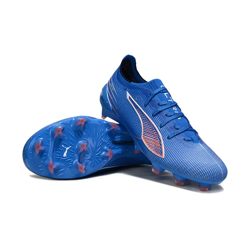Chuteira Campo Puma Ultra 6 Ultimate FG Azul - Untamed Pack
