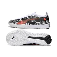 Chuteira Society Puma Ultra 6 Ultimate TF Branco e Preto - imagem 4