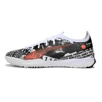 Chuteira Society Puma Ultra 6 Ultimate TF Branco e Preto - imagem 1