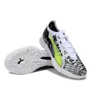 Chuteira Society Puma Ultra 6 Ultimate TF Branco e Preto - imagem 5