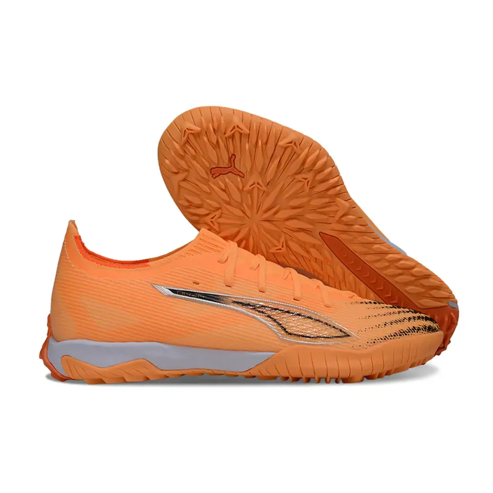 Chuteira Society Puma Ultra 6 Ultimate TF Laranja - Leve e Rápida