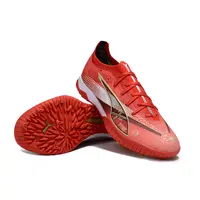 Chuteira Society Puma Ultra 6 Ultimate TF Vermelha e Branca - imagem 2