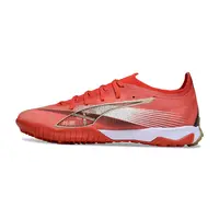 Chuteira Society Puma Ultra 6 Ultimate TF Vermelha e Branca - imagem 1