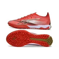 Chuteira Society Puma Ultra 6 Ultimate TF Vermelha e Branca - imagem 5