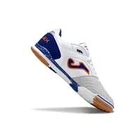 Chuteira Futsal Joma Top Flex Rebound IC Branca e Azul - imagem 6