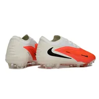 Chuteira Campo Nike Phantom GX 6 Elite FG Branco e Laranja - imagem 4