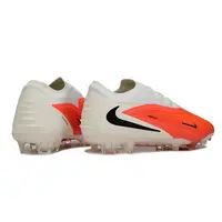Chuteira Campo Nike Phantom GX 6 Elite FG Branco e Laranja - imagem 4