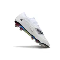 Chuteira Campo Nike Phantom GX 6 Elite FG Branco e Rosa Controle - imagem 3