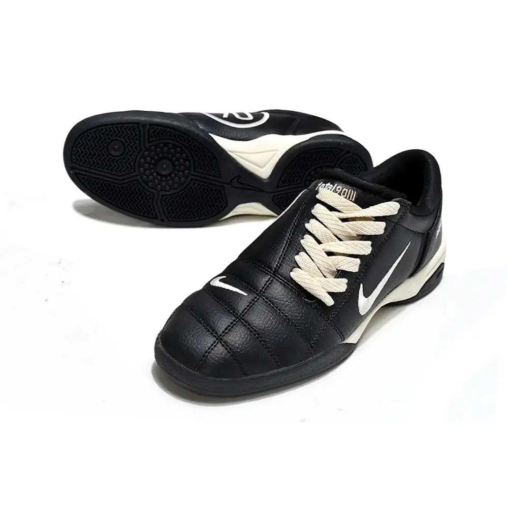 Chuteira Futsal Nike Total 90 IC | Preto e Bege