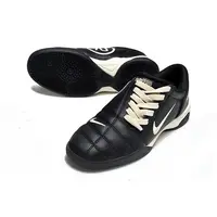 Chuteira Futsal Nike Total 90 IC | Preto e Bege - imagem 2