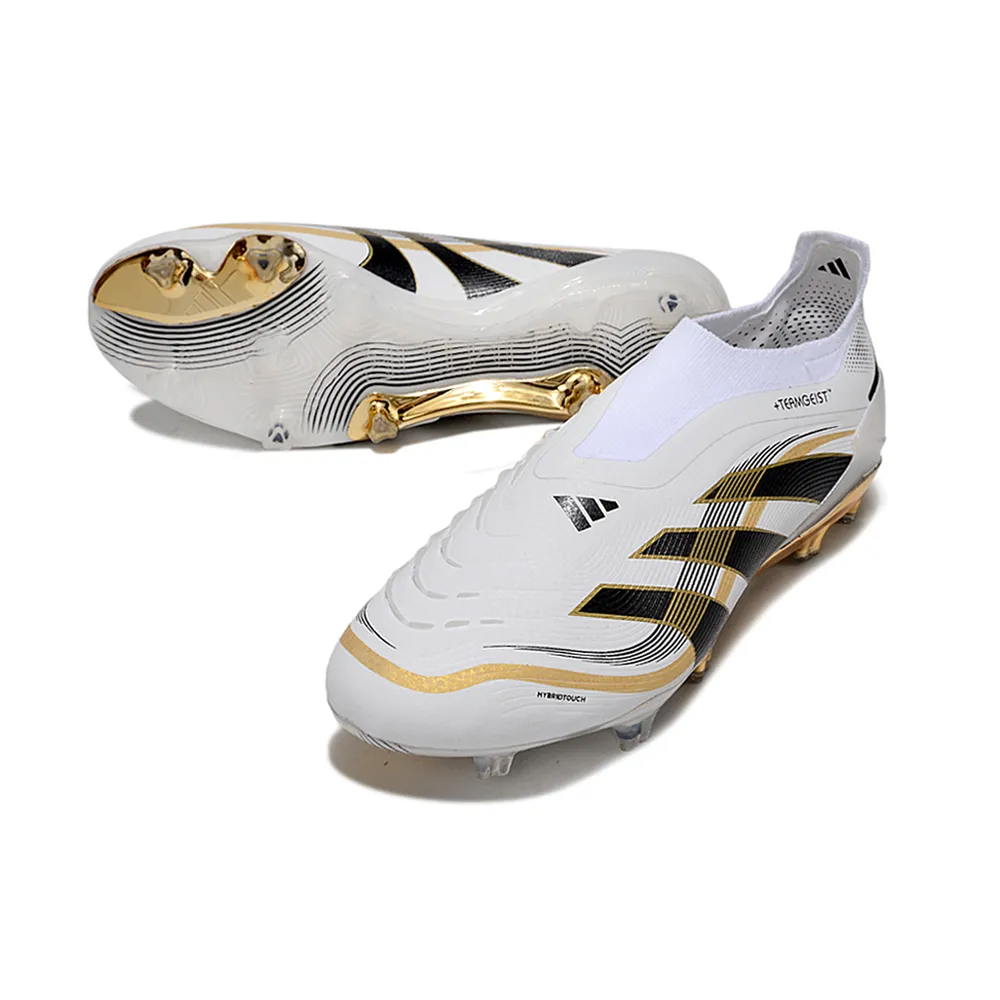 Adidas Predator LL Elite FG Branco Dourado Preto TEAMGEIST