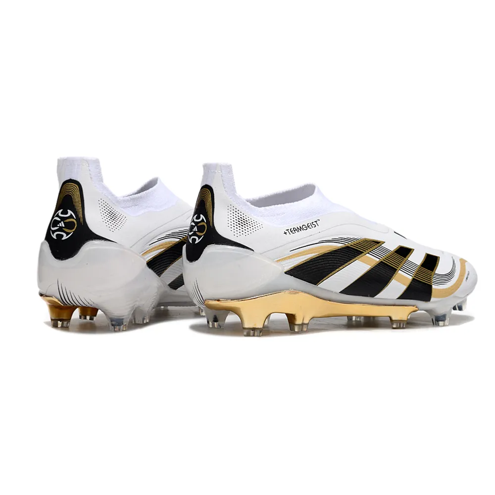 Adidas Predator LL Elite FG Branco Dourado Preto TEAMGEIST