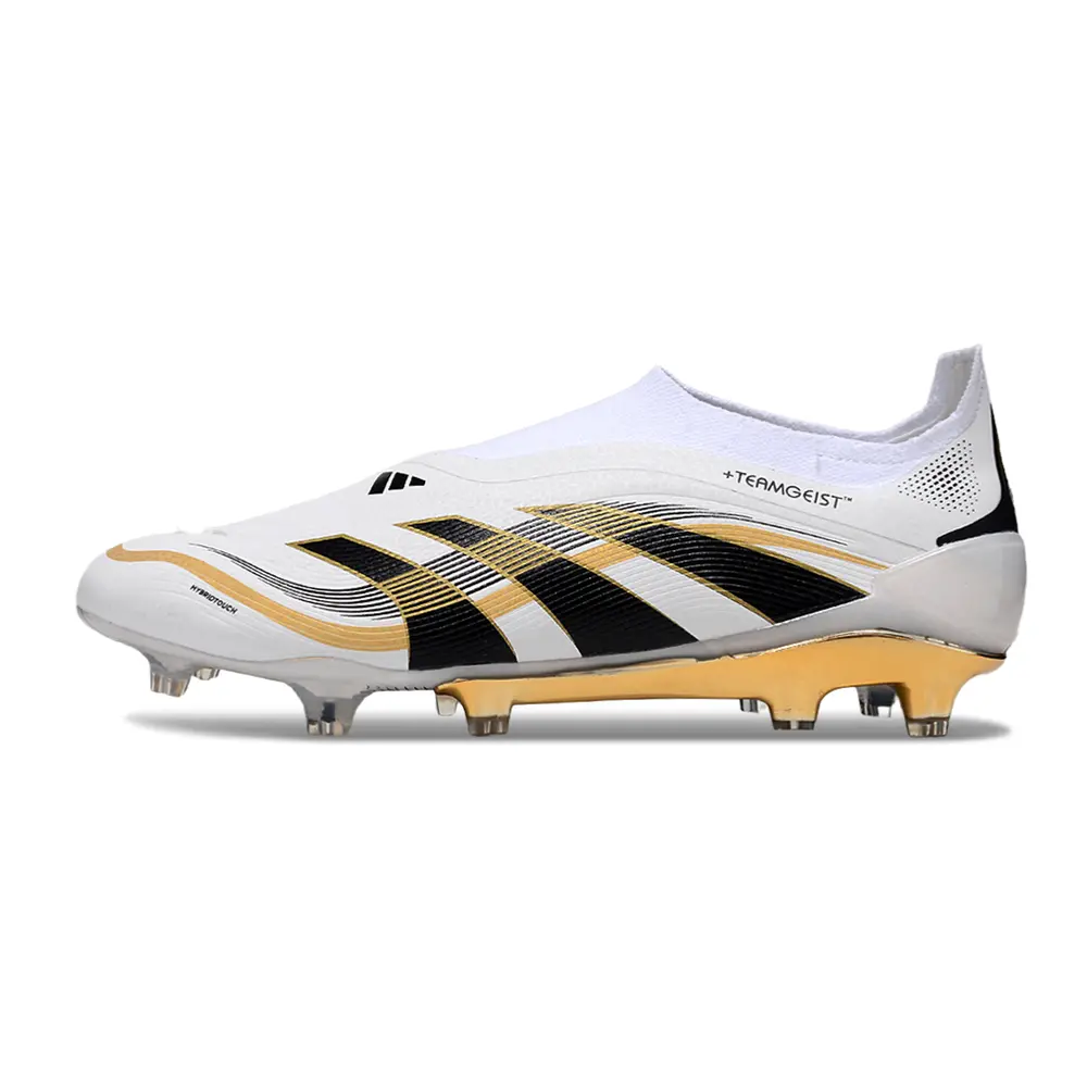 Adidas Predator LL Elite FG Branco Dourado Preto TEAMGEIST