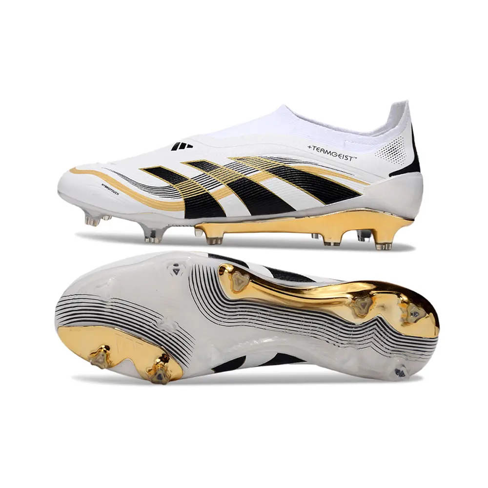 Adidas Predator LL Elite FG Branco Dourado Preto TEAMGEIST
