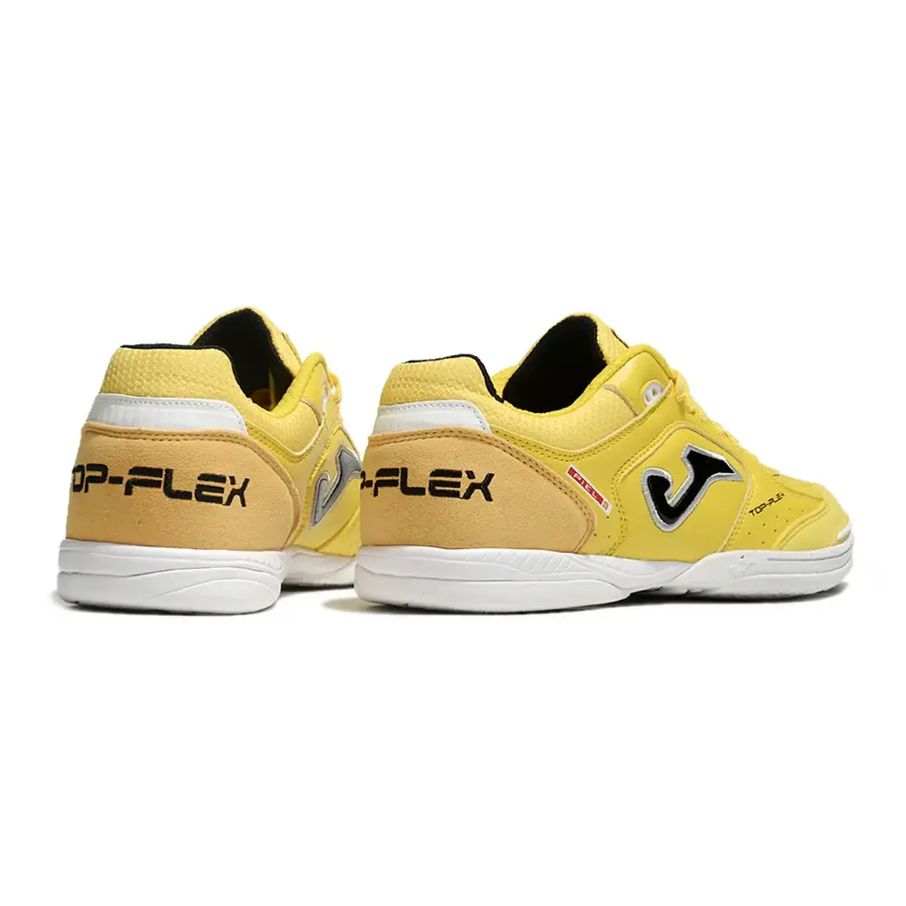 Chuteira Futsal Joma Top Flex Rebound IC Amarela | Agilidade