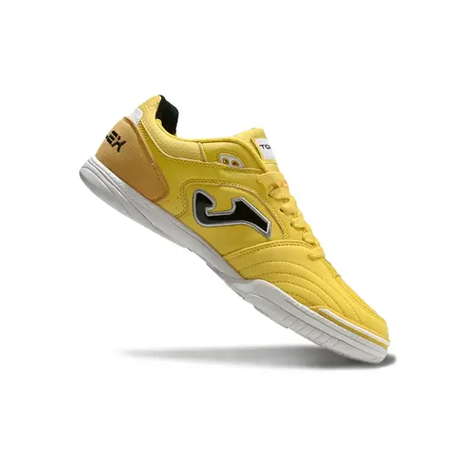 Chuteira Futsal Joma Top Flex Rebound IC Amarela e Laranja