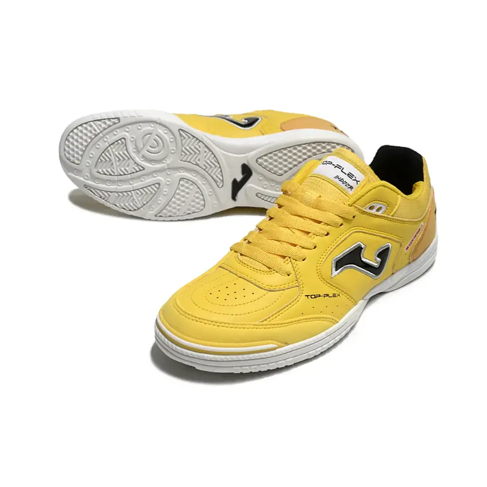 Chuteira Futsal Joma Top Flex Rebound IC Amarela | Agilidade