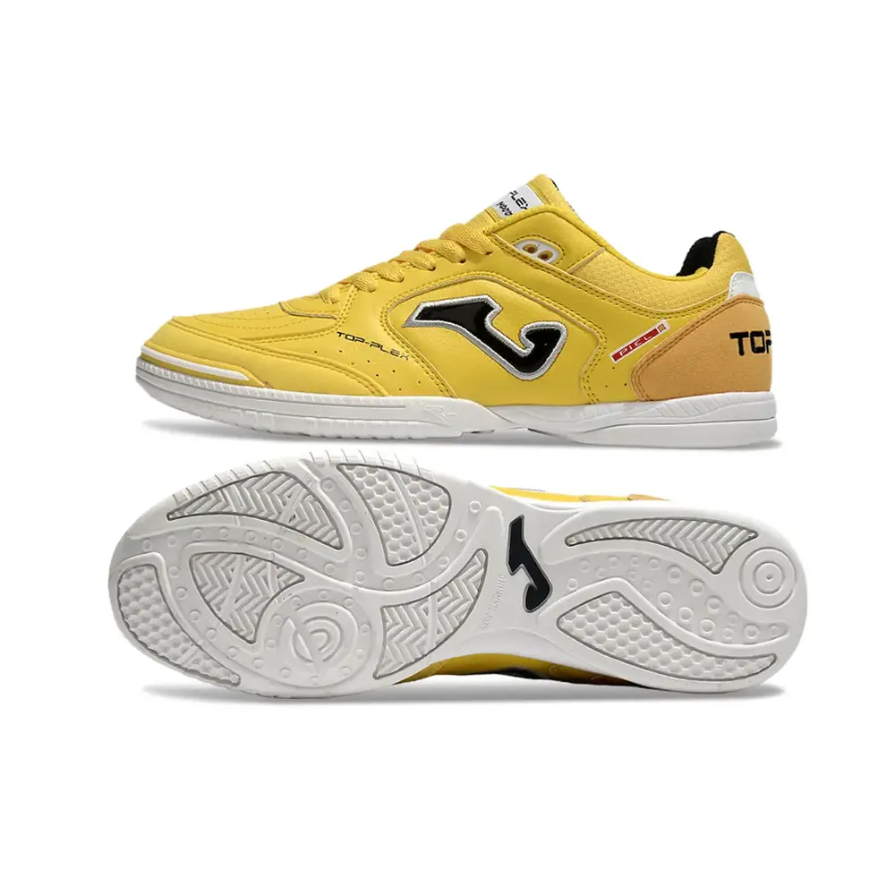 Chuteira Futsal Joma Top Flex Rebound IC Amarela | Agilidade