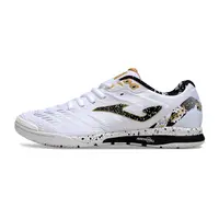 Chuteira Society Joma Top Flex TF | Preta e Laranja - imagem 1