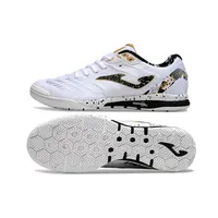 Chuteira Society Joma Top Flex TF | Preta e Laranja - imagem 6