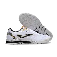 Chuteira Society Joma Top Flex TF | Preta e Laranja - imagem 7