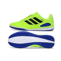 Chuteira Futsal Adidas Top Sala IC Verde, Azul e Preto - imagem 2