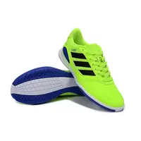 Chuteira Futsal Adidas Top Sala IC Verde, Azul e Preto - imagem 5