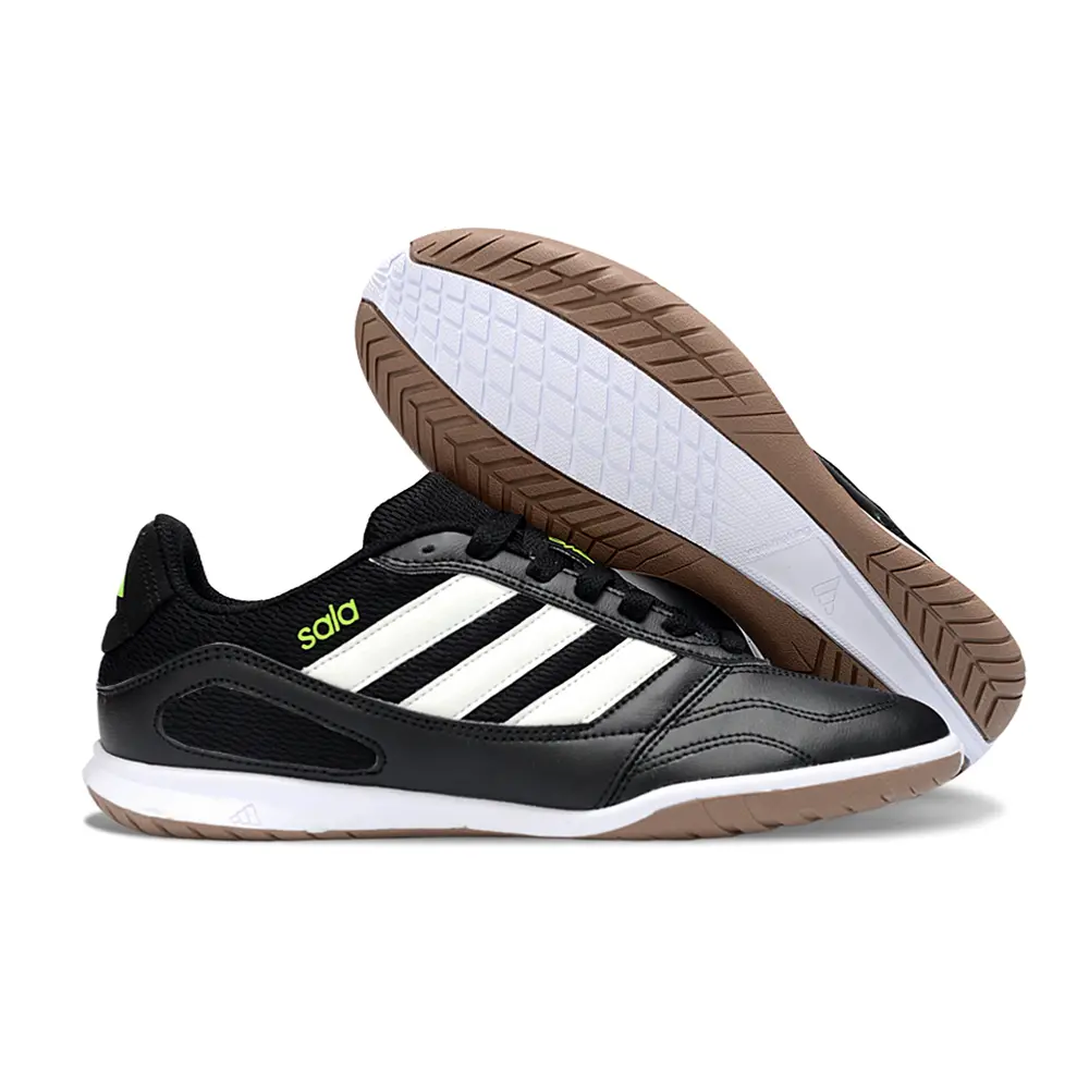 Chuteira Futsal Adidas Top Sala IC Preto e Branco