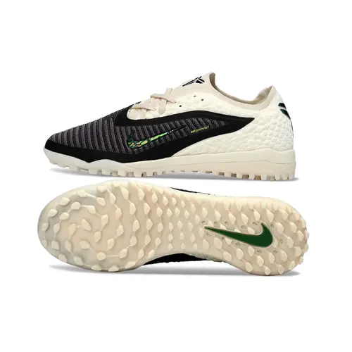 Chuteira Society Nike Phantom GX 6 Elite TF Bege e Preto