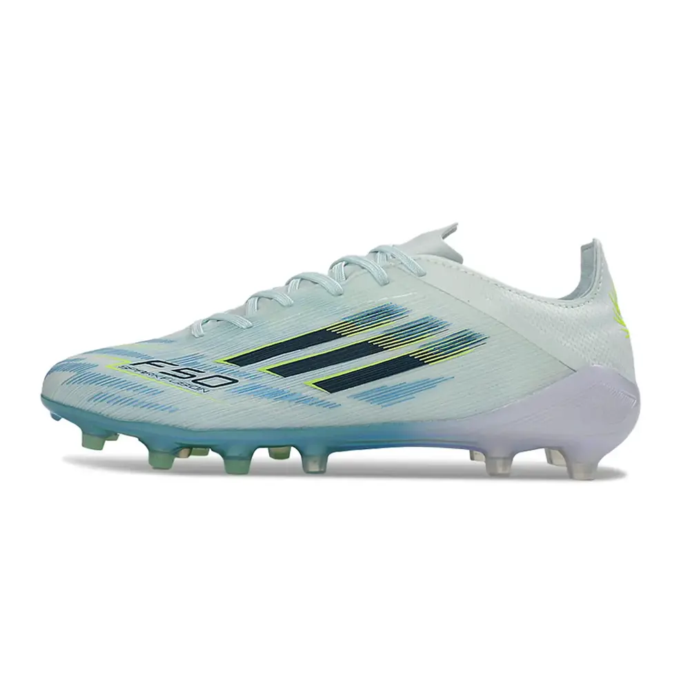 Chuteira Campo Adidas F50 FG Azul Claro | Leveza e Controle
