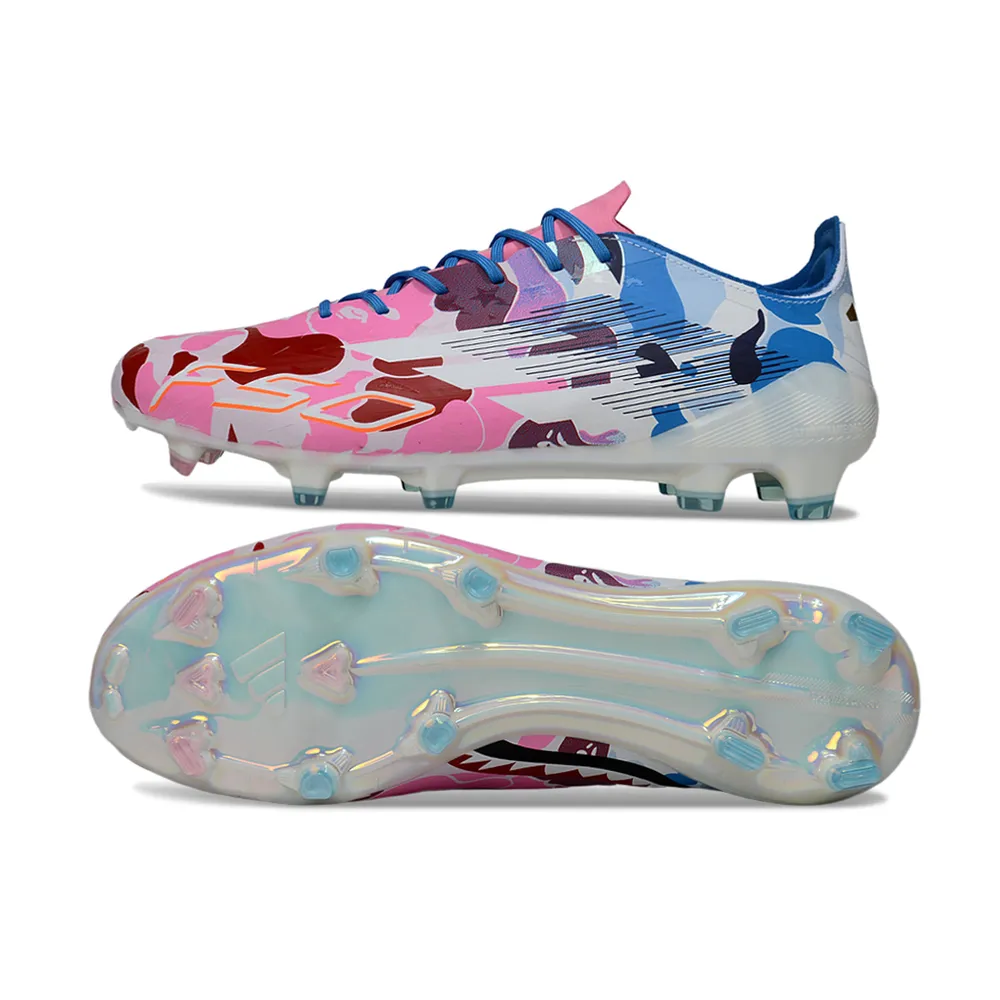 Chuteira Campo Adidas F50 FG BAPE | Velocidade e Estilo