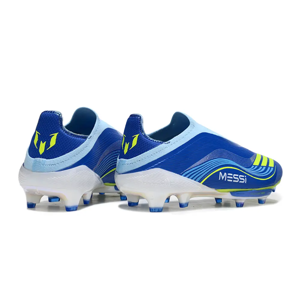 Chuteira Campo Adidas F50+ | Messi Vis10n Azul Verde