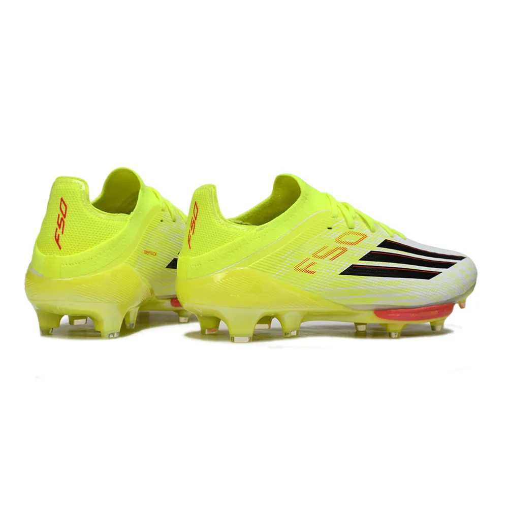 Chuteira Campo Adidas F50+ FG Verde Claro | Leveza